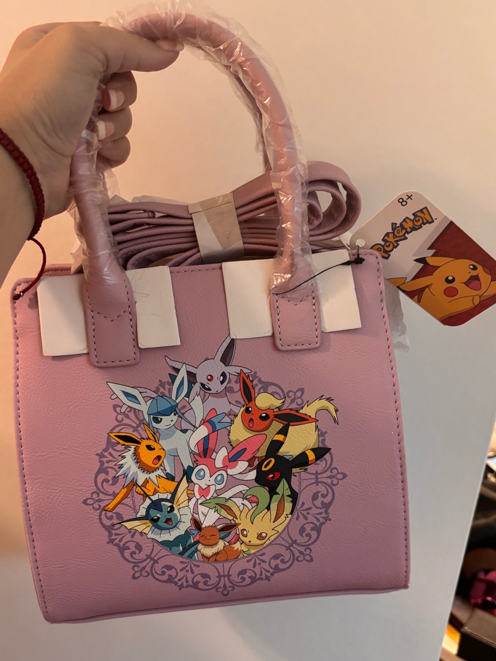 Loungefly Pokemon Eevee Evolutions Satchel Bag, discontinued